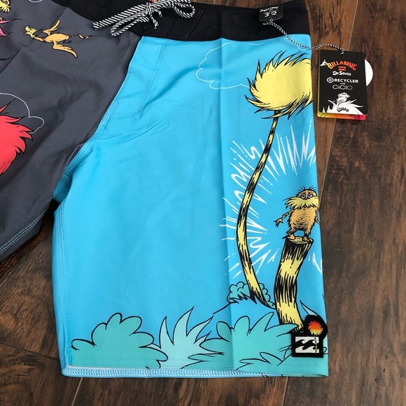 Billabong Dr. Seuss Lorax Sundays Pro Boardshorts - Picture 10 of 15